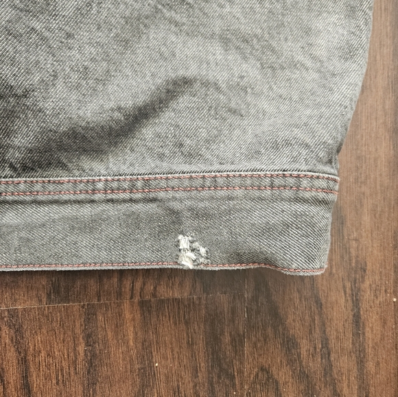 Vintage Rocawear Y2K Jean Jacket Denim size  HIP HOP RAP Urban - Picture 14 of 14